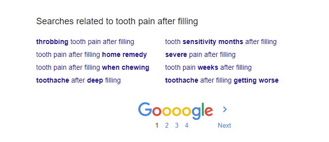 Tooth Filling Related Searches